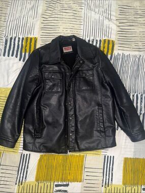 Levi's Faux Leather Bomber Jacket